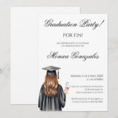 Invitation Diplôme espagnol (Devant / Derrière)