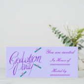 Invitation Diplôme et vaches - (Debout devant)