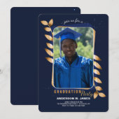 Invitation Diplôme Extraordinaire de photographie (Devant / Derrière)