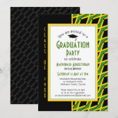 Invitation DIPLÔME JAMAÏQUE Patriotique jamaïcain (Devant / Derrière)