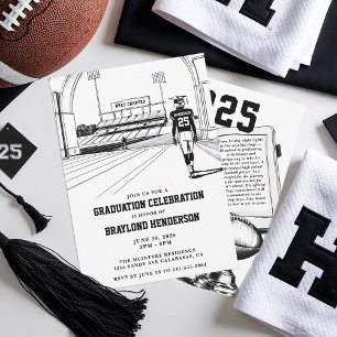 Invitation Diplômé Joueur de Football Universitaire