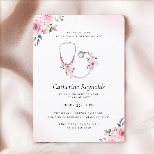 Invitation Diplôme Médicale