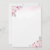 Invitation Diplôme Médicale de l'école de soins infirmiers (Dos)