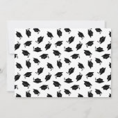 Invitation Diplômé moderne en photo (Dos)