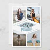 Invitation Diplôme - Notre Diplôme avec Casquette (Devant)