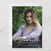 Invitation Diplôme photo avant/arrière du script libre Invita (Devant)