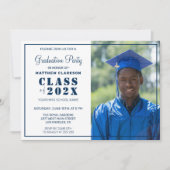 Invitation Diplôme photo personnalisé (Devant)