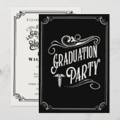 Invitation Diplôme Profession Médicale Infirmière Docteur (Devant / Derrière)