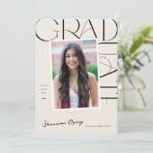 Invitation Diplômé Récent (Debout devant)