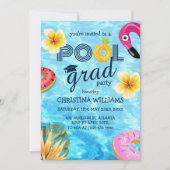 Invitation Diplômée du lycée de l'école secondaire de la fête (Devant)