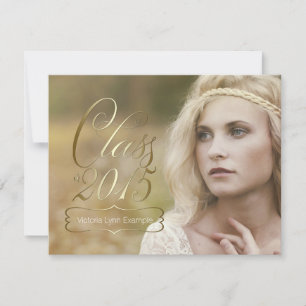 Invitation Diplômés de la promotion 2015 de la classe d'or