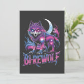 Invitation Dire Wolf Birewolf Bisexual LGBT (Debout devant)