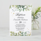 Invitation Direction des Feuilles verts Kraft (Debout devant)