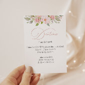 Invitation DIRECTIVES DU MARIAGE | modifiable
