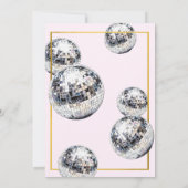 Invitation Dirty Thirty 30th Birthday Party Disco Martini (Dos)