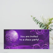 Invitation Disco (Debout devant)