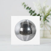 Invitation disco ball (Debout devant)