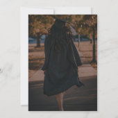 Invitation Disco Ball Confetti Graduation Photo (Dos)