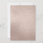 Invitation Disco Ball Confetti, Vin Rose Gold Graduation (Dos)