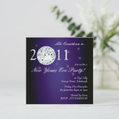 Invitation Disco-Ball de New Years Eve (Debout devant)