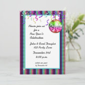 Invitation Disco Ball Dots (Debout devant)