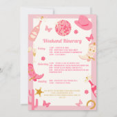 Invitation Disco Cowgirl Bachelorte Party (Dos)