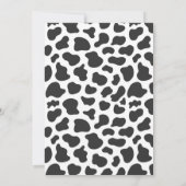 Invitation Disco Cowgirl Nashville Rodeo rose fête d'annivers (Dos)