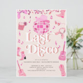 Invitation Disco Cowgirl Nashville Rose Rodeo | Bachelorette (Debout devant)