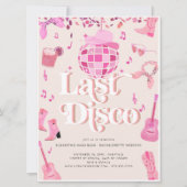 Invitation Disco Cowgirl Nashville Rose Rodeo | Bachelorette (Devant)