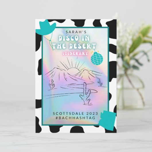 Invitation "Disco dans le désert" Itinéraire de Bach à Scotts (Debout devant)