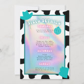 Invitation "Disco dans le désert" Itinéraire de Bach à Scotts (Dos)