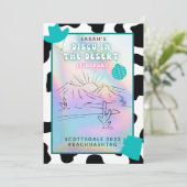 Invitation "Disco dans le désert" Scottsdale itinéraire de l' (Debout devant)