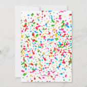 Invitation Disco de Patin à Roulettes Double Céléb (Dos)