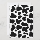 Invitation Disco Dernier Rodeo Cowgirl Fête des mariées (Dos)