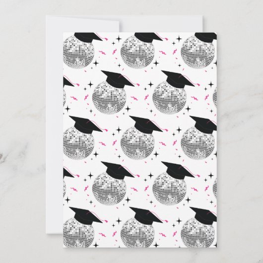 Invitation Disco Graduation Party (Dos)