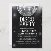 Invitation Disco Party | 70'S Adults Birthday  (Devant)