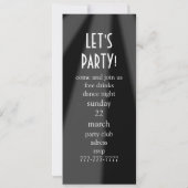 Invitation Disco Party Club (Dos)