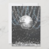 Invitation Disco Roller Sking fête d'anniversaire (Dos)