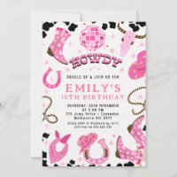 Discothèque moderne Hot Rose Twins Cowgirls Annive