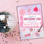 Invitation Discothèque Rose Dans Mon Anniversaire Anniversair<br><div class="desc">Discothèque Rose Dans Mon Anniversaire Anniversaire Anniversaire</div>