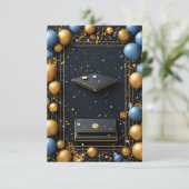 Invitation Disposition Décorative de Remise de Diplômes (Debout devant)