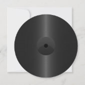 Invitation Disque Black Label 50e Anniversaire (Dos)
