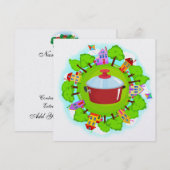 Invitation Disque couvert - Événement de voisinage - SRF (Devant / Derrière)