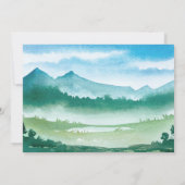 Invitation Distances sociales Conduite à l'invitation d'anniv (Dos)