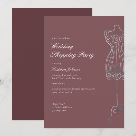 Invitation Dites oui à la Fête des femmes d'affaires (Devant / Derrière)