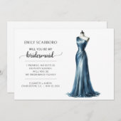 Invitation Dites oui Proposition d'aide d'État à la mode (Devant / Derrière)