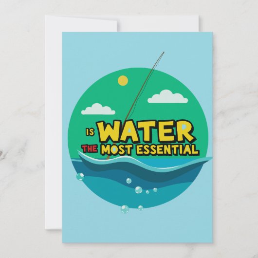 Invitation Dive into Our Big Day (Devant)