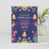 Invitation Divine Harmonie Diwali (Debout devant)