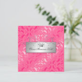 Invitation Divine rose 311| Douceur rose lustre 16 (Debout devant)