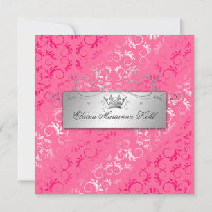 Invitation Divine rose 311  Douceur rose lustre 16